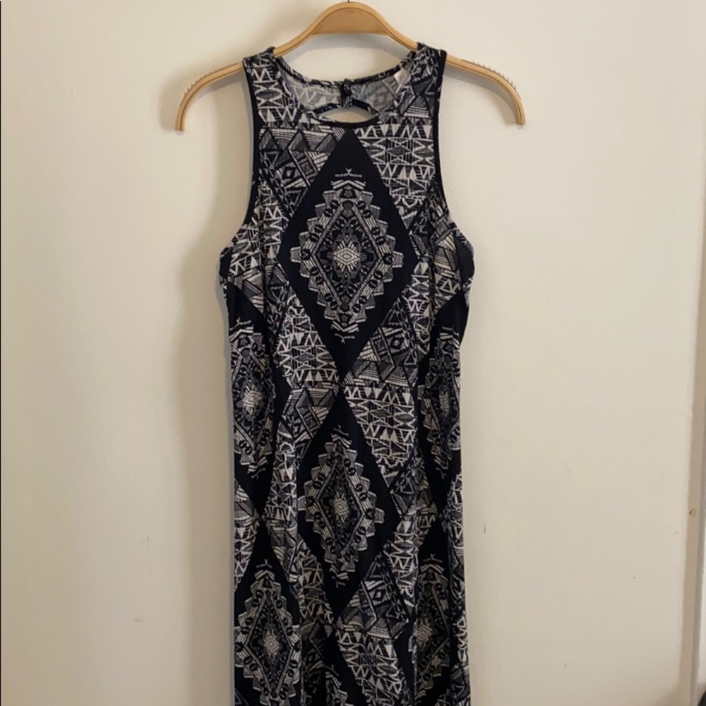 Black and white dress
